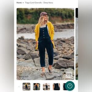 Passenger Corduroy Overalls